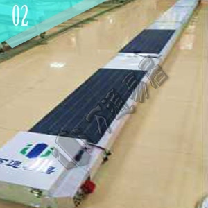 Heavy-duty photovoltaic panel cleaning robot